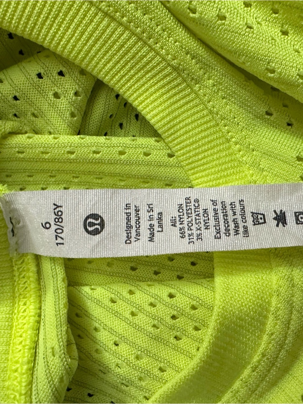 Lululemon Swiftly Breathe Long Sleeve Squad Size 6 - Picture 5 of 6